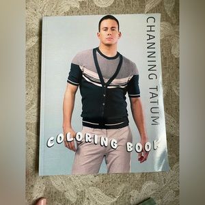 Channing Tatum coloring book